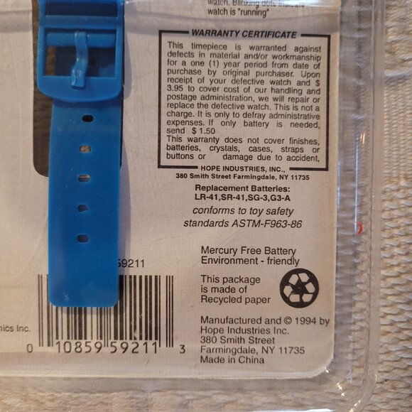 1991 Vintage Superman Digital Wrist Watch New - Picture 12 of 15